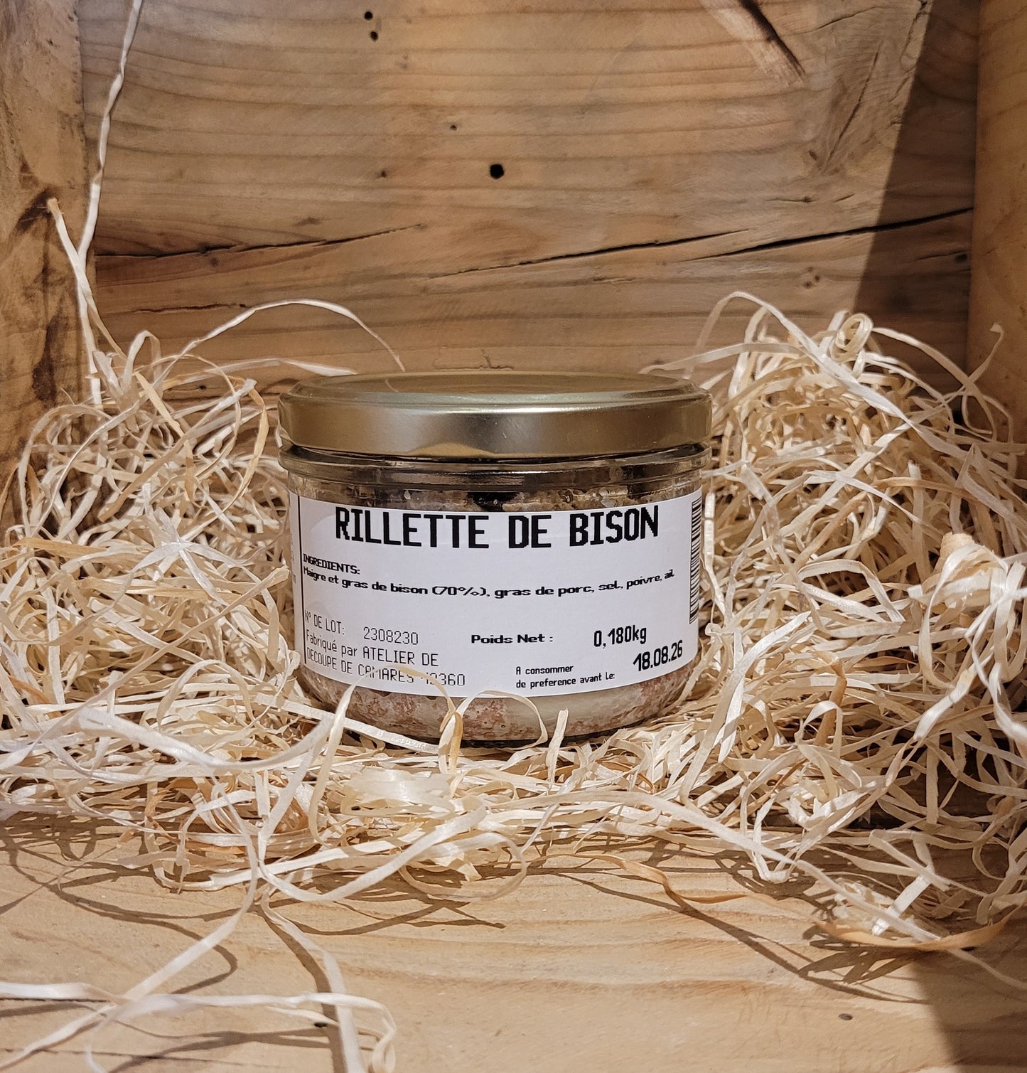 Rillettes de Bison